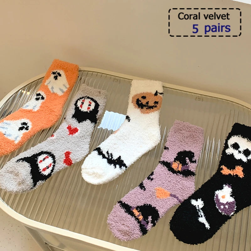 5/10 Pair  New Striped Casual Breathable Socks High Quality Harajuku Retro Socks Men/Women Cotton Socks