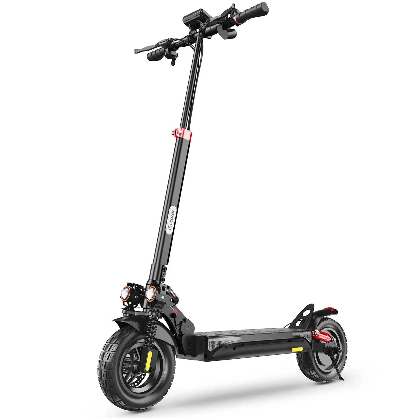 iScooter iX4 Electric Scooter 800W Smart EScooter 48V 15Ah LCD Display 10 Inch Off Road Tire Foldable Adult Electric Skateboard